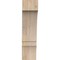 Ekena Millwork 6"W x 12"D x 24"H Balboa Rough Sawn Knee Brace, Douglas Fir BRC06X12X24BOA00RDF - alternate 4
